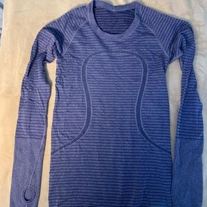 lululemon athletica Long Sleeve Top - Blue